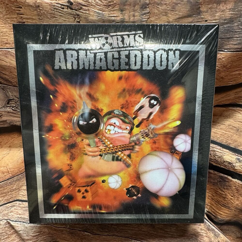 Worms Armageddon Collectors Edition Game Boy Color GBC New Sealed Limited Run